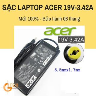 Sạc laptop Acer 19V - 3.42A (Đen)