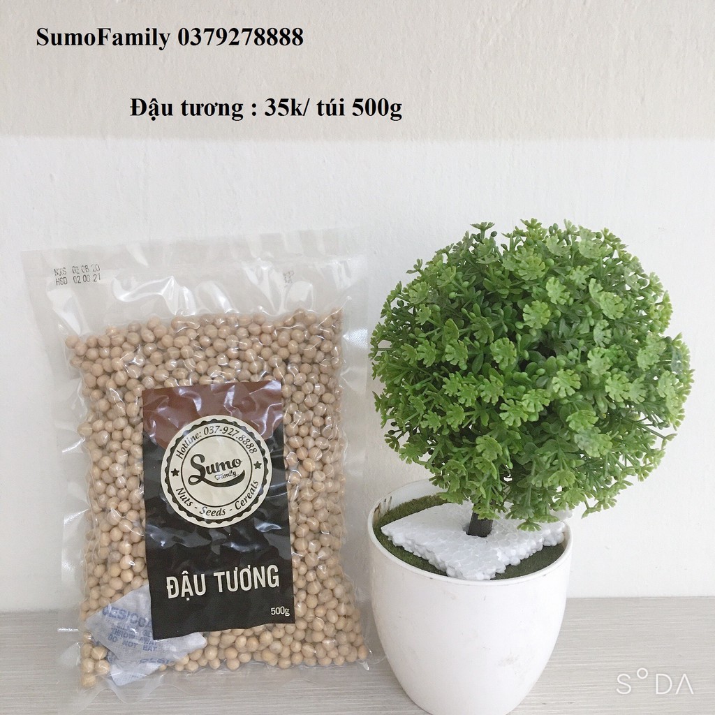 Chậm quá trình lão hóa và giảm cân với đậu tương - Túi 500gr