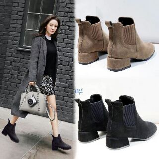 Giầy  boot da lộn!