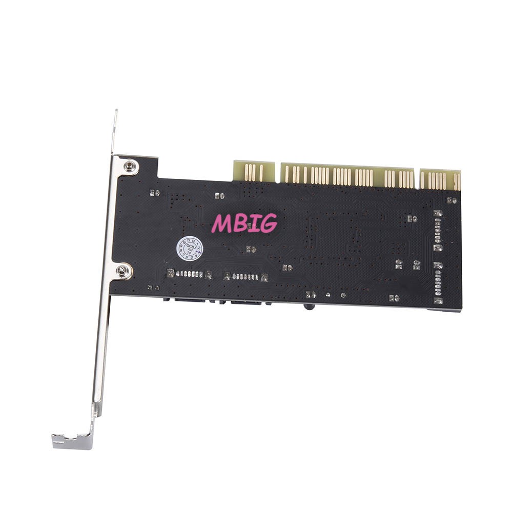 Card điều khiển I/O chuyển đổi PCI thành 4 cổng SATA Serial ATA RAID Sil3114 3114