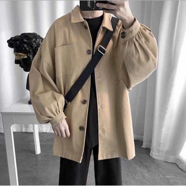 Áo khoác SƠ MI SIMPLE JACKET unisex siêu chất