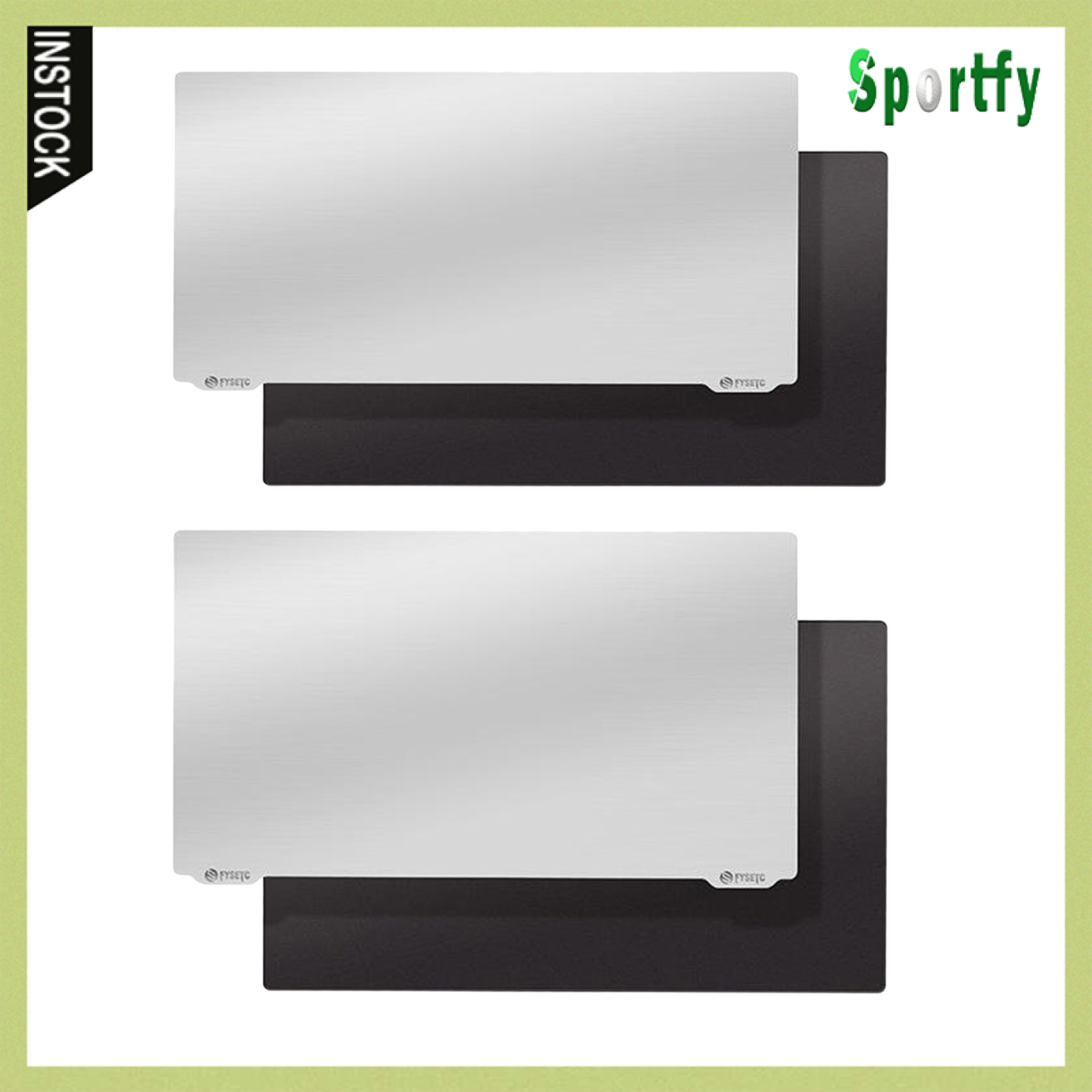 Sportfy Flexible Steel Plate + Magnetic Sheet Base for Photon 135x80mm 135 X 75mm