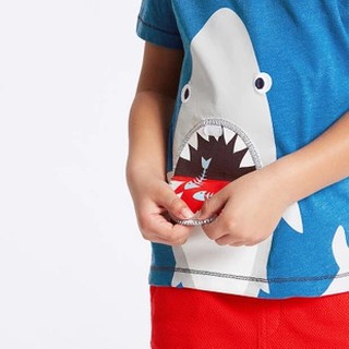 (sz 9-11kg) Mã 20219 set đồ cá mập hóc xương cá cho bé trai