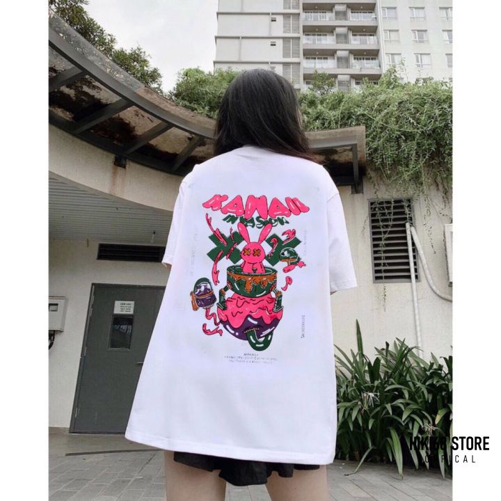 Áo Phông Rộng Dáng Xuông Áo Thun Tay Lỡ Chat Cotton Freesize | BigBuy360 - bigbuy360.vn