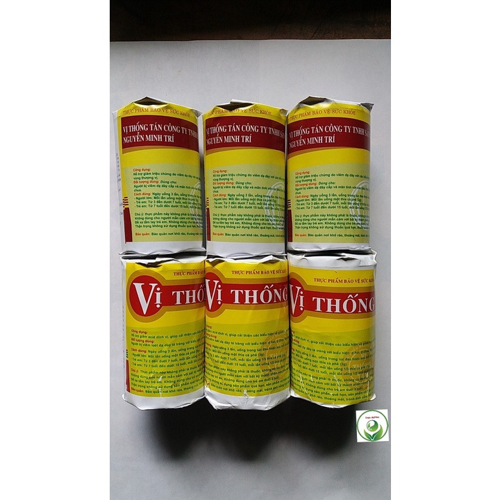 Vị thống tán 35g hổ trợ ăn không tiêu, đầy hơi , viêm loét dạ dày