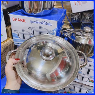 Bộ 3 nồi Inox cao cấp Shark Thái Lan