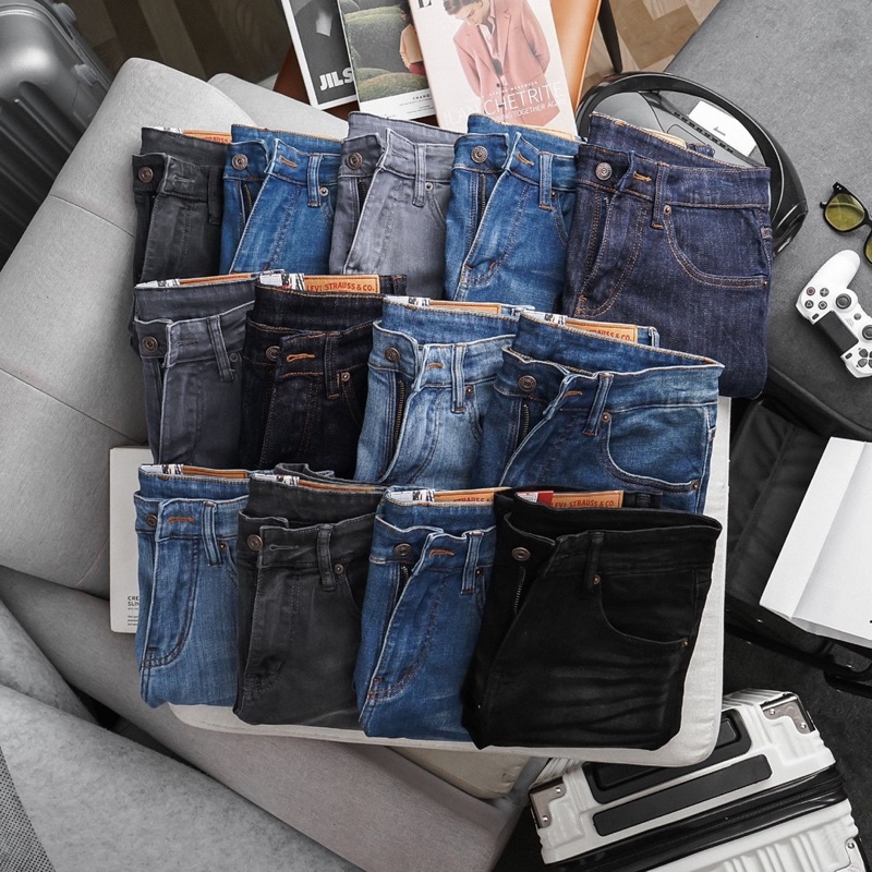 Quần Short Jean Nam màu Xanh, Quần Lửng Nam Jean thời trang cao cấp