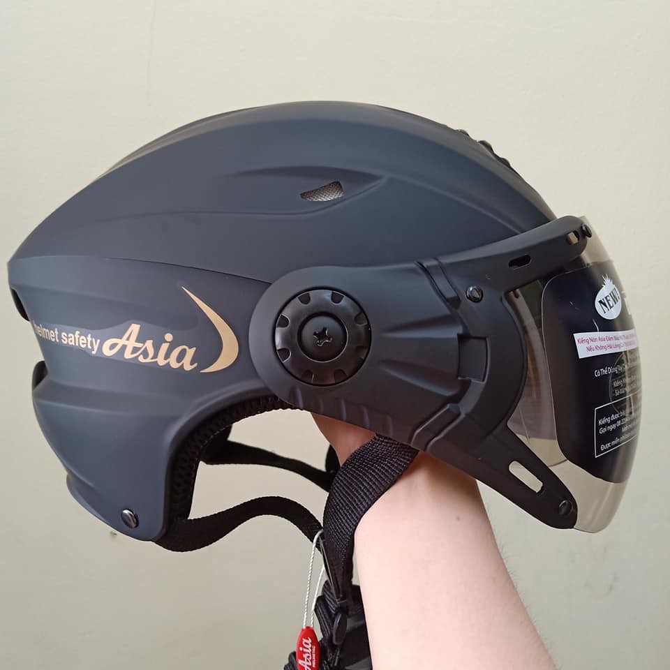 Kính mũ bảo hiểm 1/2 Asia MT117k - GRS A737k - GRS A33k - GRSA102k