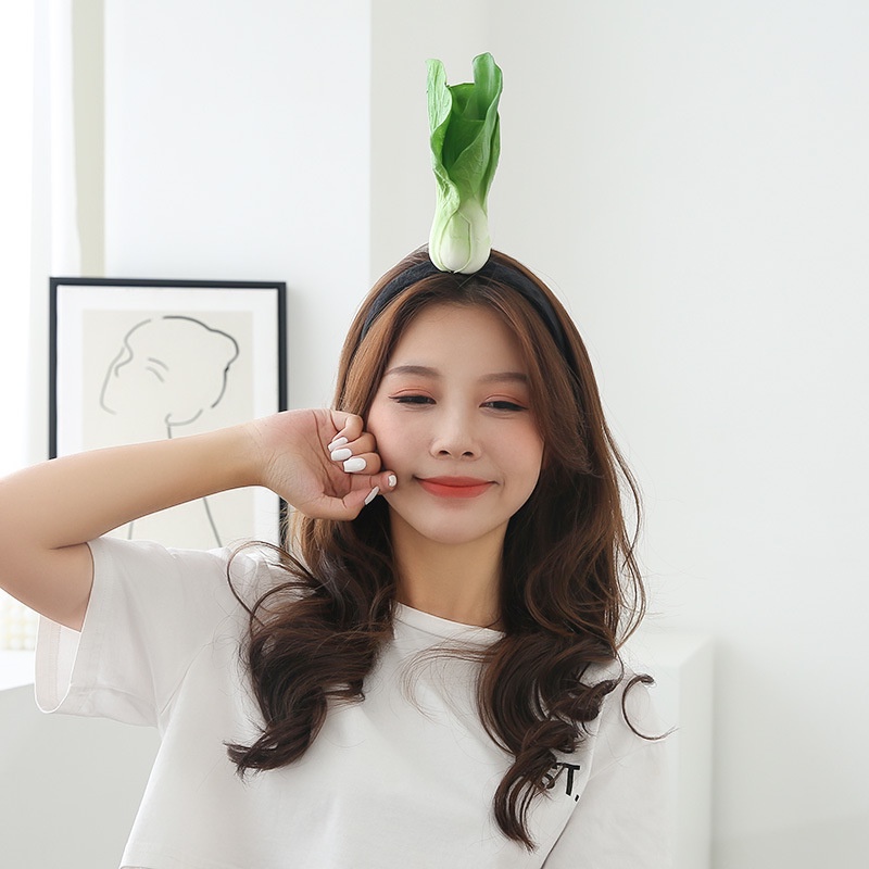 Băng Đô Cài Tóc Hình Rau Củ Quả