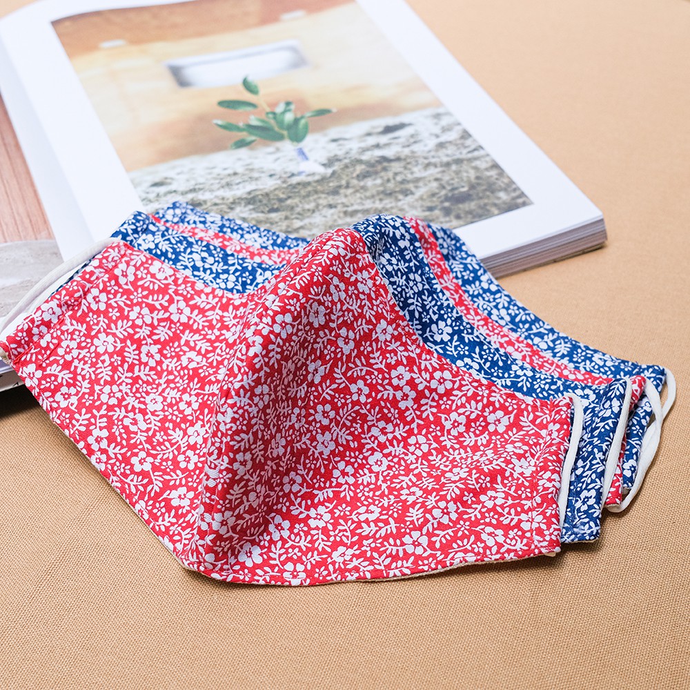 Khẩu Trang Vải 3 lớp Hoa Nhí handmade - KTHTBT | BigBuy360 - bigbuy360.vn