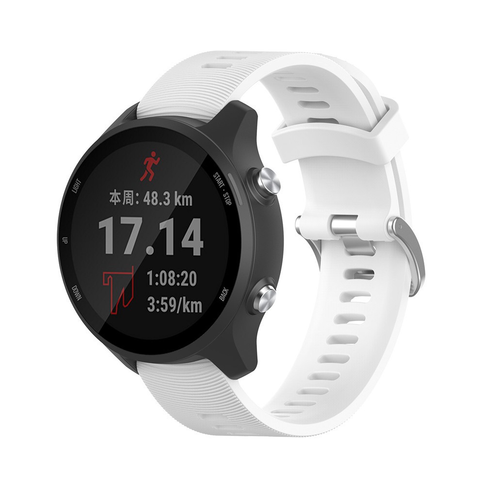 Dây silicone kiểu dáng gồ ghề thay thế cho đồng hồ Garmin Forerunner 245 / 245m / 645 / 645music / Huami Amazfit Bip / gts