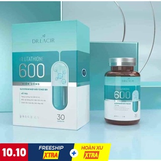 Viên Uống Trắng Da Mờ Nám Giảm Nếp Nhăn GLUTATHIONE 600 ĐR LACIR