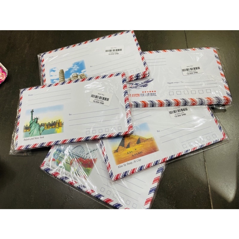Bao thư lốc 10 cái