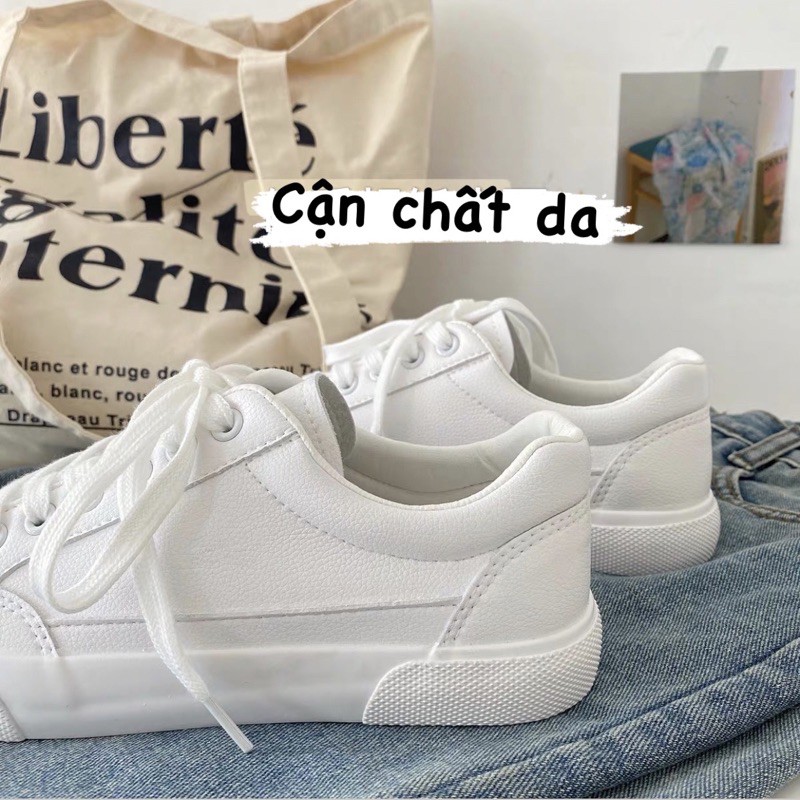 (CÓ SĂN -Video, Ảnh thật) Giày Sneaker Ulzzang Trắng Tinh | BigBuy360 - bigbuy360.vn