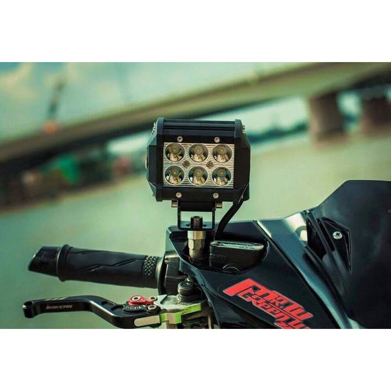 Đèn led trợ sáng moto đi phượt C6