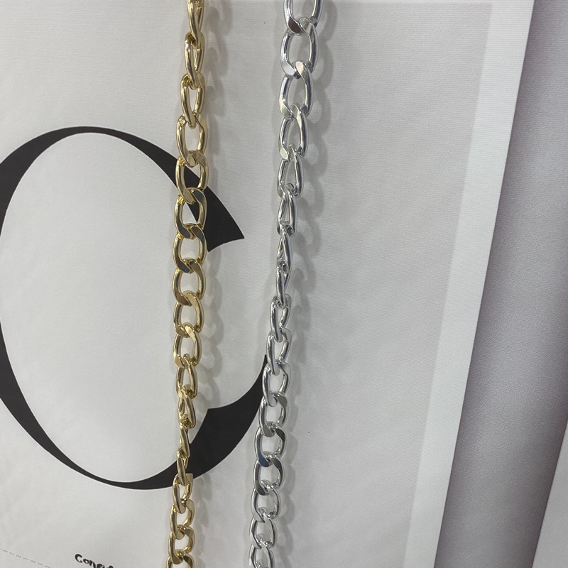 Thắt Lưng Dây Xích Kim Loại 19601 Thiết Kế Đơn Giản Thời Trang Phong Cách Punk Hàn Quốc