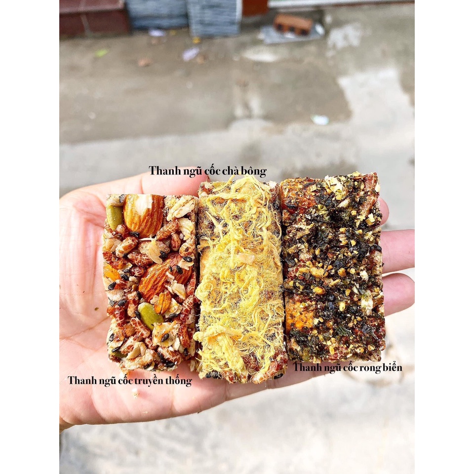 Thanh Gạo Lứt Rong Biển Trai Đẹp 250G