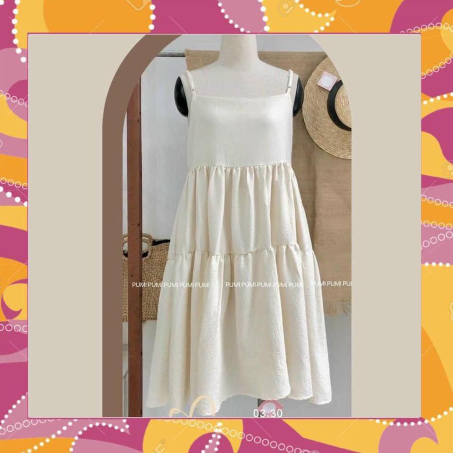 vip Đầm babydoll, đầm nữ phom rộng, hàng đẹp bán shop, kiểu dáng trẻ trung, mát mẻ cho mùa hè năng động vip