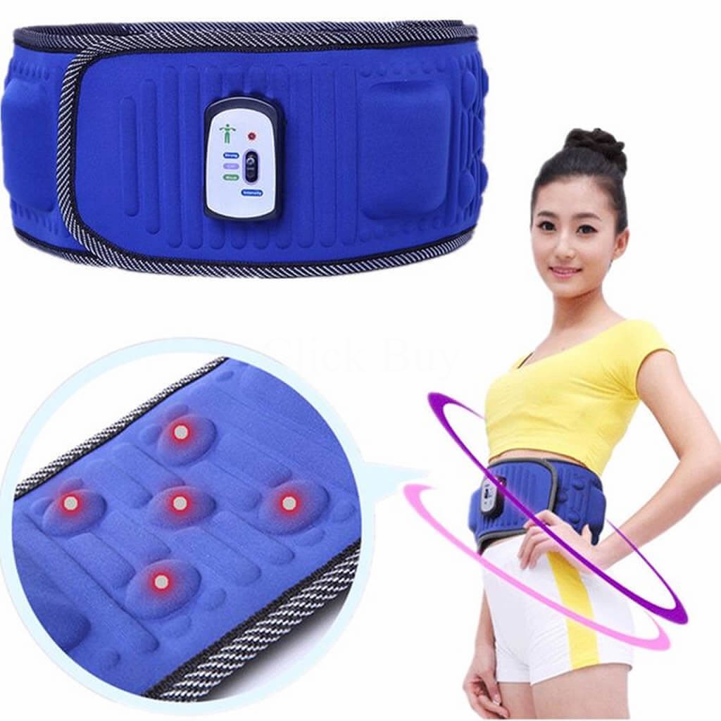 Đai Massage Giảm Mỡ Bụng X5 Hàn Quốc Mẫu Mới 2021 - Máy Mát Xa Tập Cơ Bụng Chính Hãng Slim Super