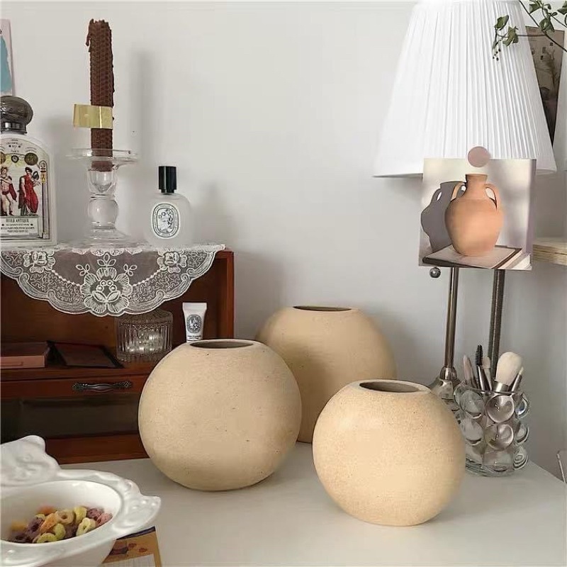 Bình Hoa Gỗ Phong Cách Retro Sáng Tạo / Cành Hoa Nhân Tạo Trang Trí Nhà Cửa