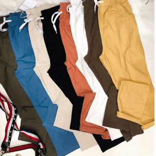 QUẦN KAKI NỮ VẢI  MỀM 9 tấc