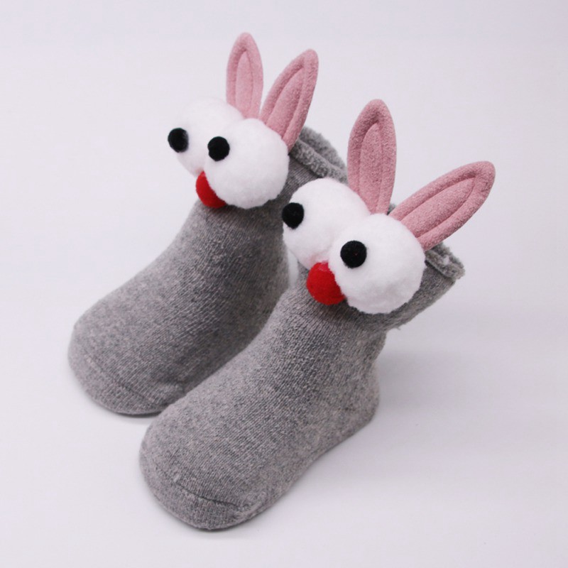 Vớ cotton kiểu dáng hoạt hình đáng yêu dành cho các bé