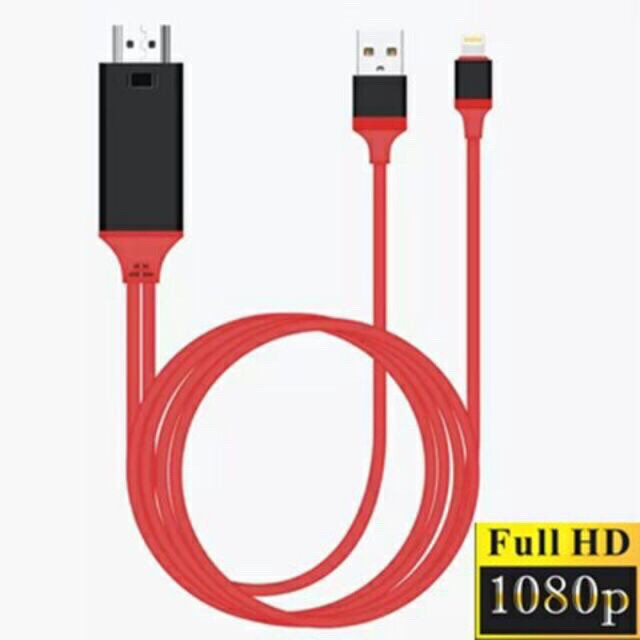 Cáp HDMI Iphone Kết Nối Điện Thoại Ra TiVi Chất Lượng HD