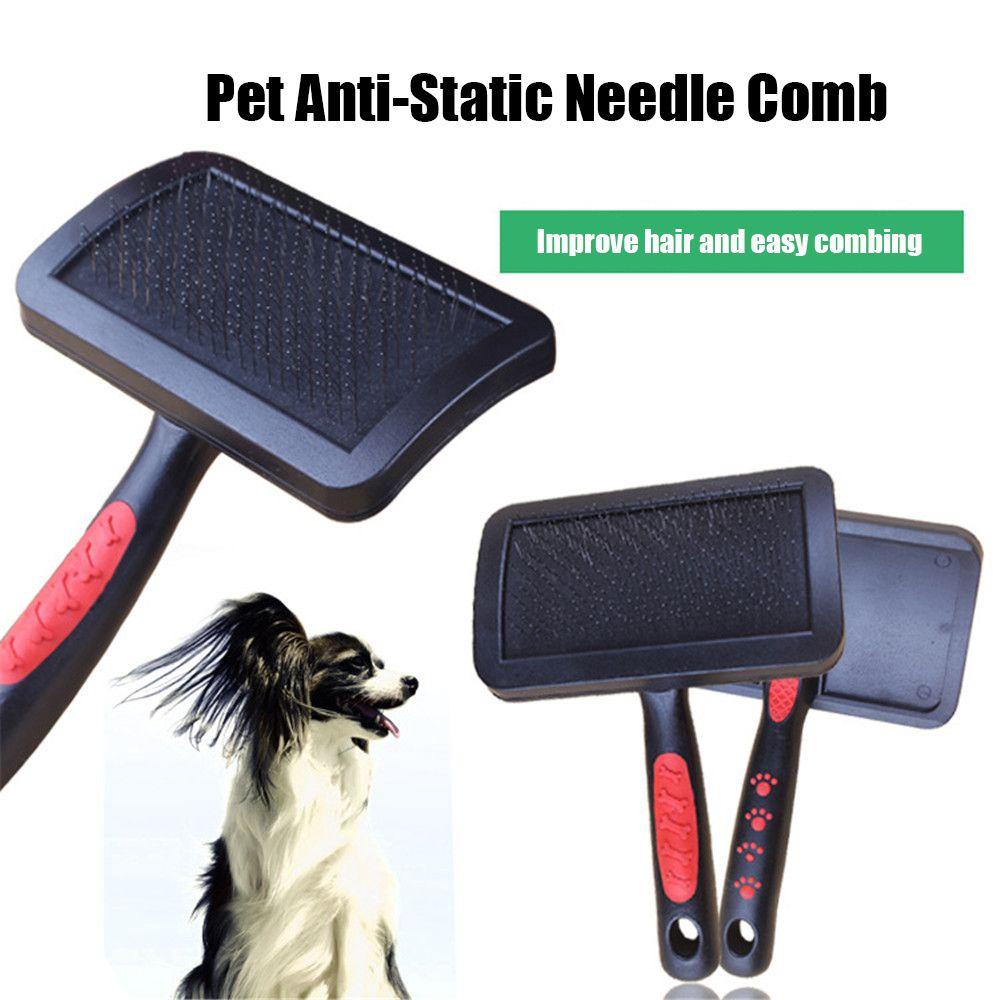 Lược Chải Lông Cho Mèo Bằng Kim Loại Không Gỉ Tiện Dụng