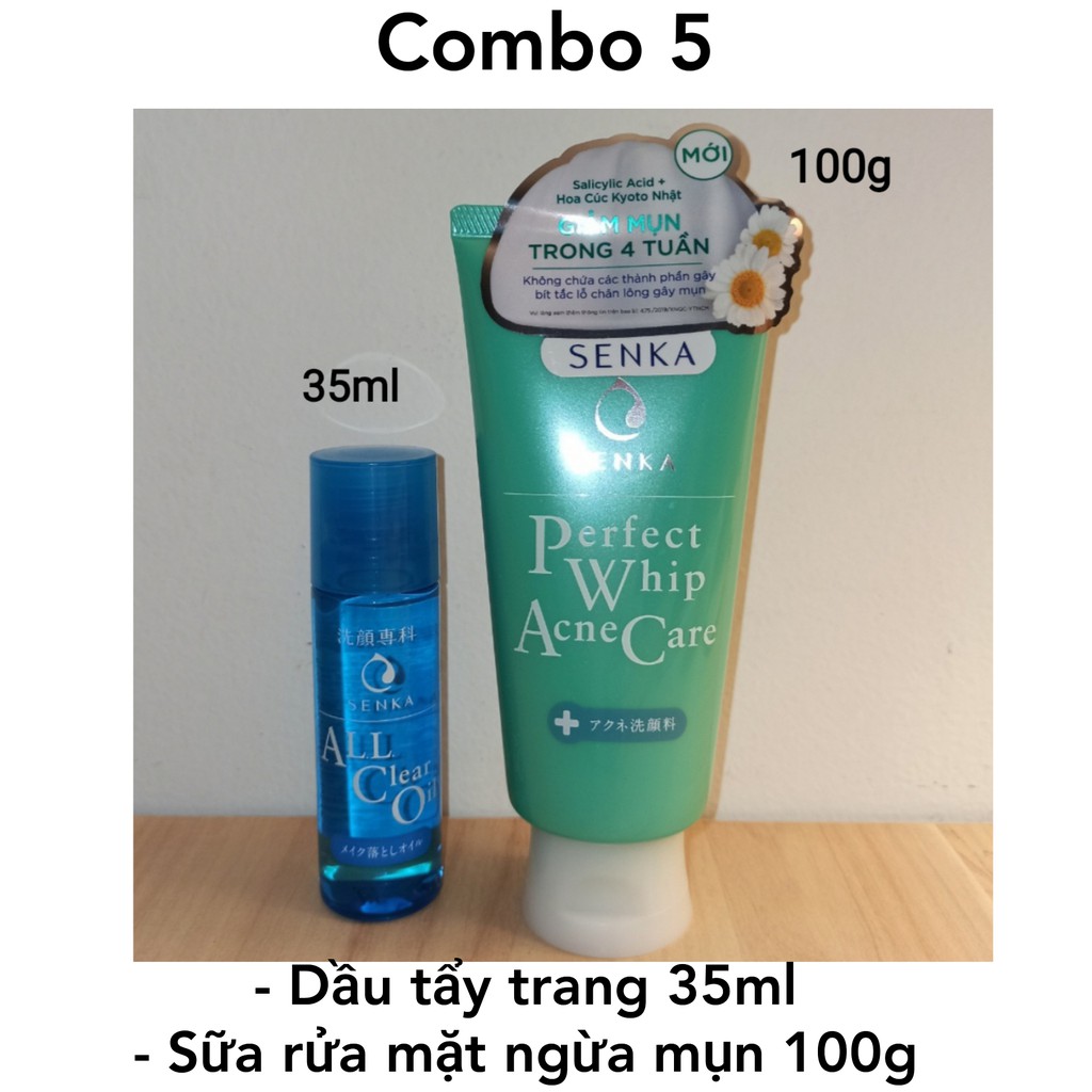 Combo sạch da trong 4 tuần Senka