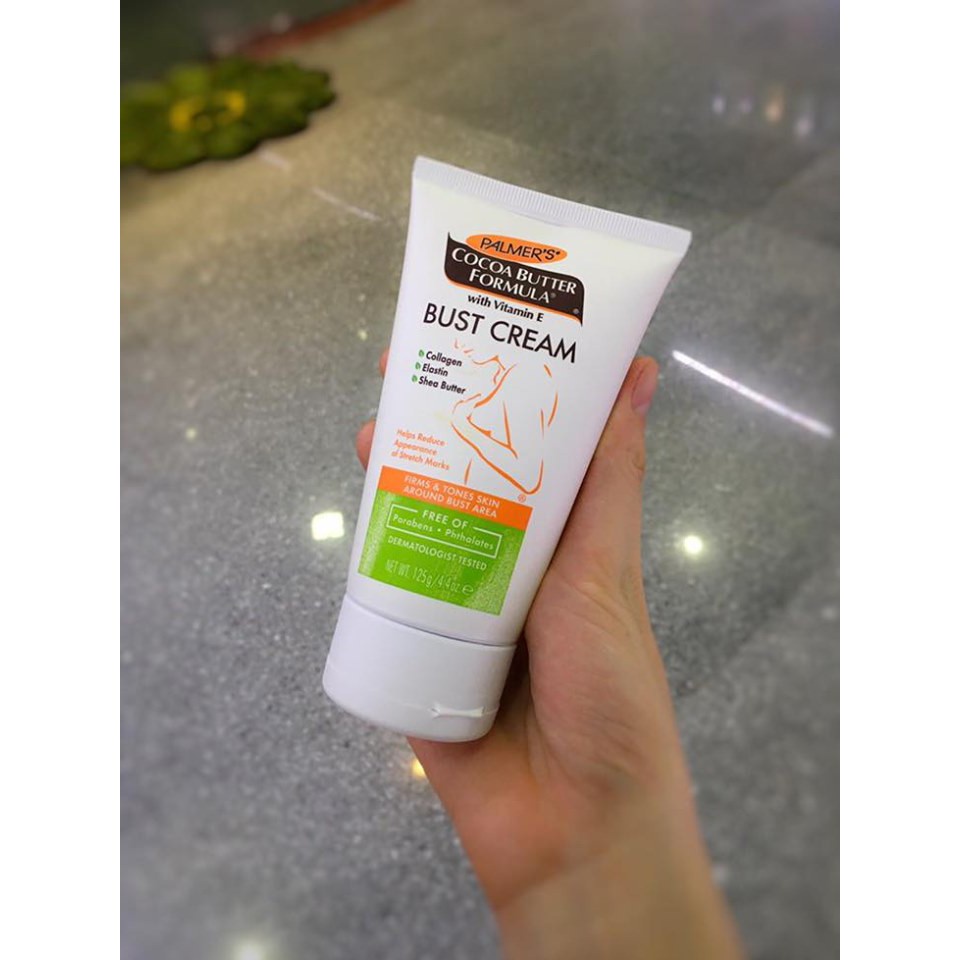 Kem Làm Săn Chắc Ngực Palmer’s Cocoa Butter Formula With Vitamin E Bust Cream 125g