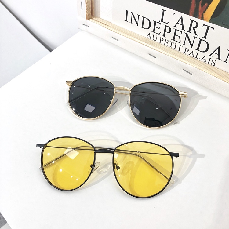 Kính râm nữ thời trang Kính râm màu hồng cổ điển Đại dương Kính râm lái xe đạp UV400