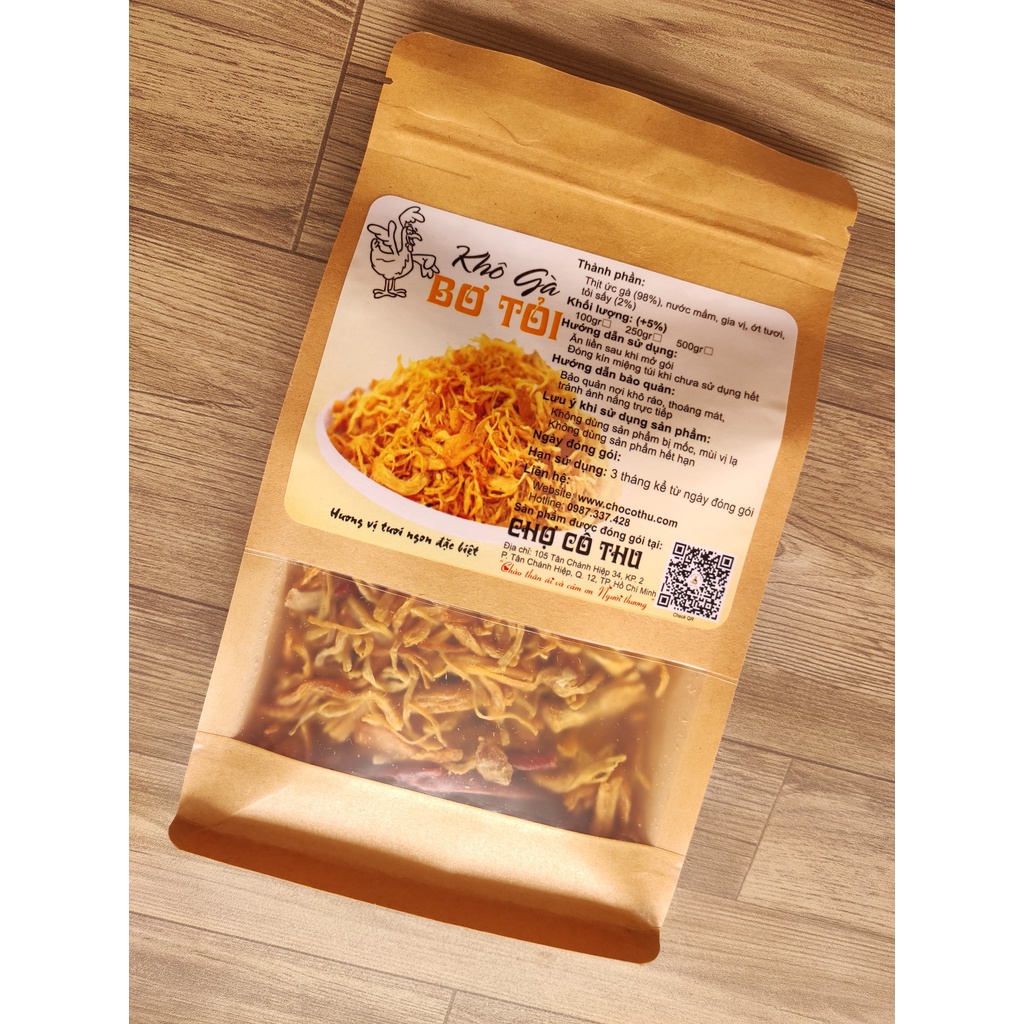 [Khô gà bơ tỏi thượng hạng - Hương vị đậm đà thơm ngon khó tả] | Chợ Cô Thu | BigBuy360 - bigbuy360.vn