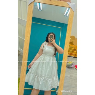 ĐẦM MAXI HAI DÂY [ TNT SHOP BIGSIZE 60kg 90kg ]