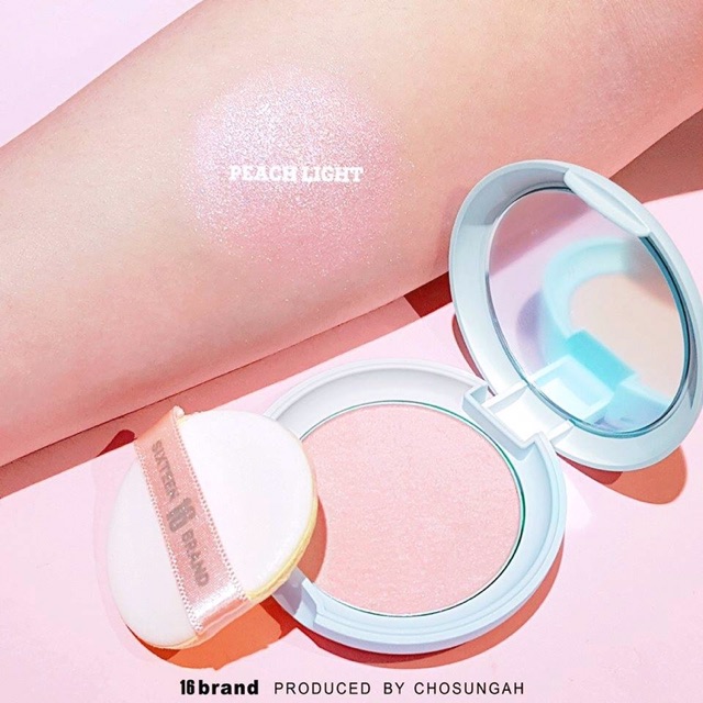 Phấn Bắt Sáng 16 Brand Sixteen Mochi Pact