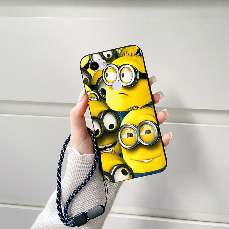 Hoạt Hình Ốp Điện Thoại Họa Tiết doraemon Cho google pixel 3 3a 3lite 3xl xl3 3axl 3xl lite pixel3 pixel3lite