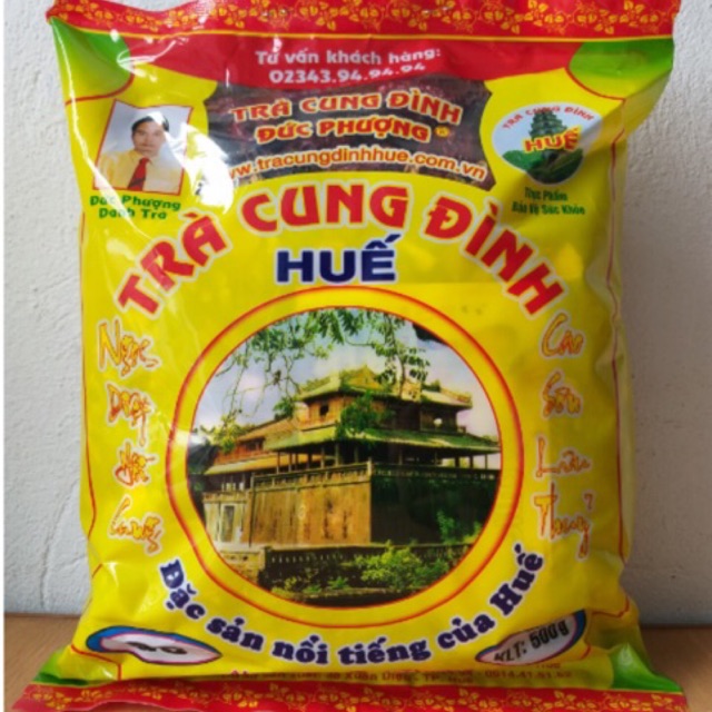 TRÀ CUNG ĐÌNH HUẾ G8 GÓI 500G GIÁ TỐT CHẤT LƯỢNG