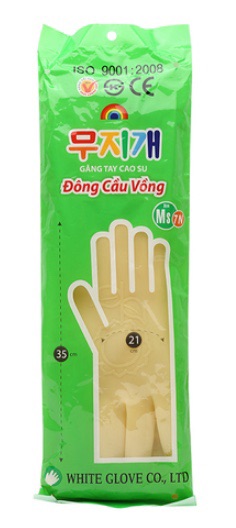 găng tay cao su đông cầu vồng [Đủ size]