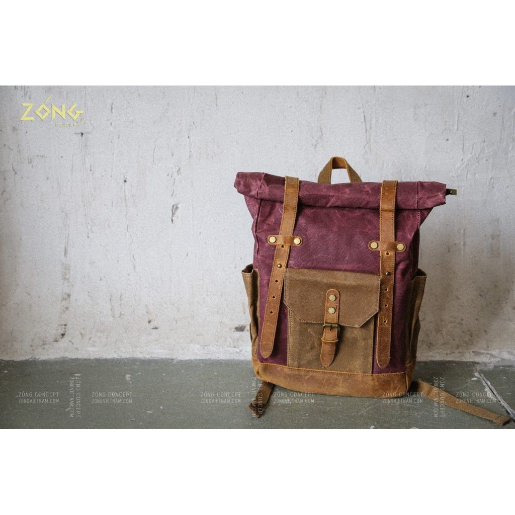 ZÓNG® Balo Rolltop Vintage DRIFTER