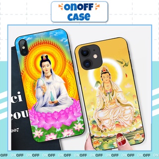 Ốp Lưng Điện Thoại Quan Thế Âm Bồ Tát Mặt Sau Kính Cường Lực Chống Trầy Xước-Ốp Lưng Iphone 6/ ốp lưng iphone 6splus