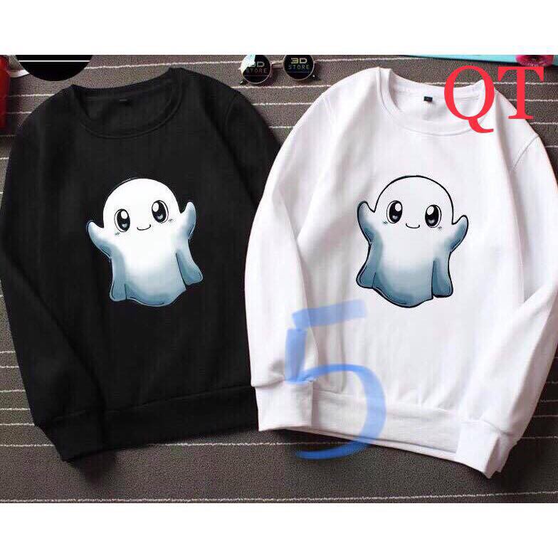 ÁO NỈ CỔ TRÒN NHIỀU HÌNH NGỘ NGHĨNH_AN011 | BigBuy360 - bigbuy360.vn