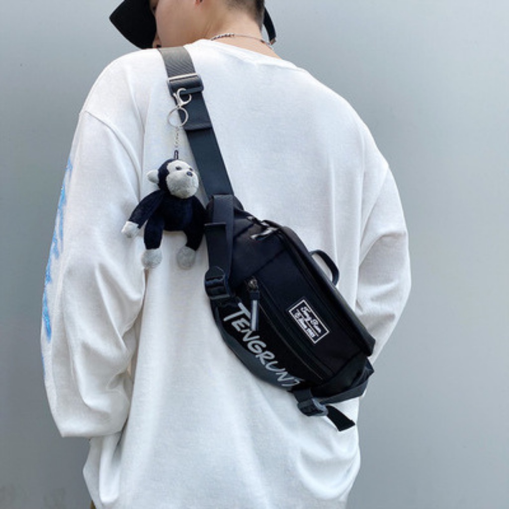 Túi đeo chéo TENGRUNC basic chống nước phong cách cá tính