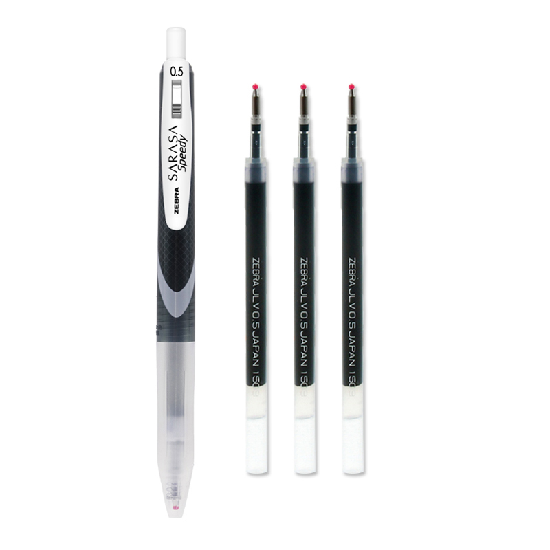 Bút Gel Rollerball Zebra Sarasa Clip-0.5-Đen