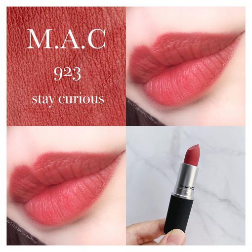 (Chuẩn Auth Bill) Son lì vỏ nhám MAC Powder Kiss Lipstick fullsize