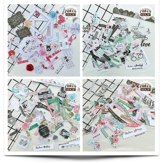 Die cut - hình cắt trang trí Scrapbook (Nhiều mẫu)