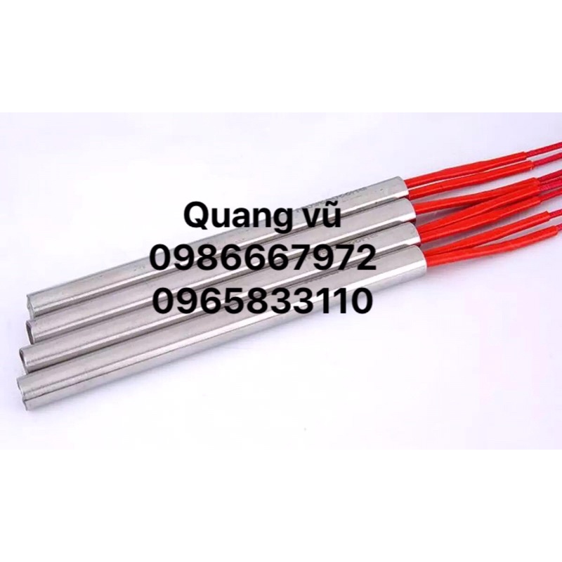 thanh nhiệt ,điện trở 1 đầu sấy khuôn phi 10 điện 220v