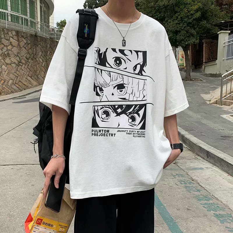 Áo Thun Tay Ngắn Phong Cách Năng Động Thời Trang Cho Nam 4 Màu Size M-5Xl