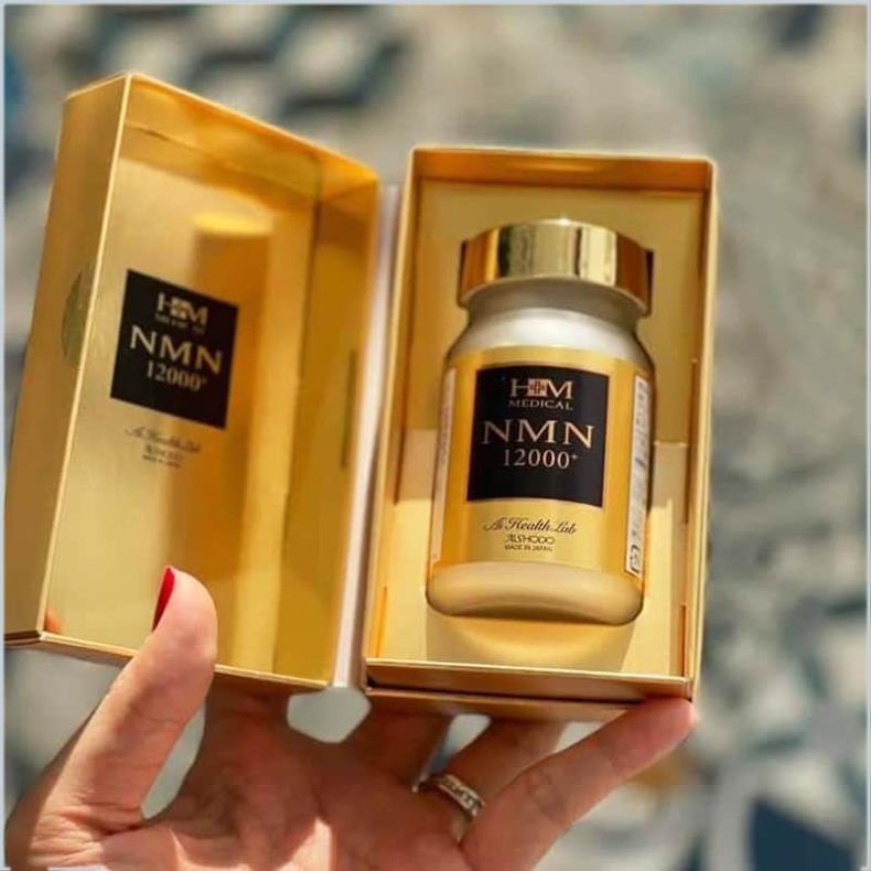 Viên uống Aishodo NMN 12000 - Viên trẻ hóa và chống lão hóa toàn diện