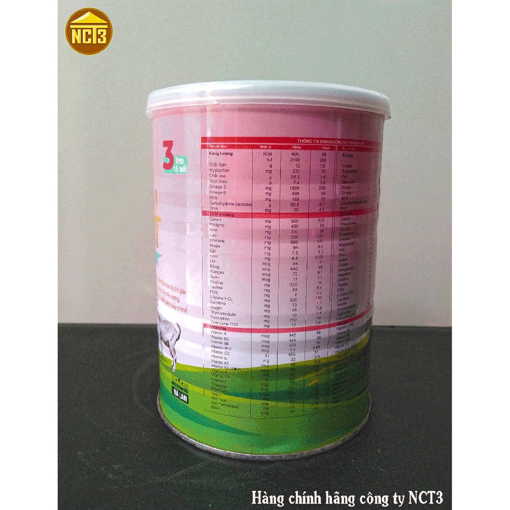 (Rẻvôđịch)  Sữa Dê Cho trẻ Trên 15 tuổi Dumi Goat (400g) (Hàng chính hãng công ty NCT3 ) .