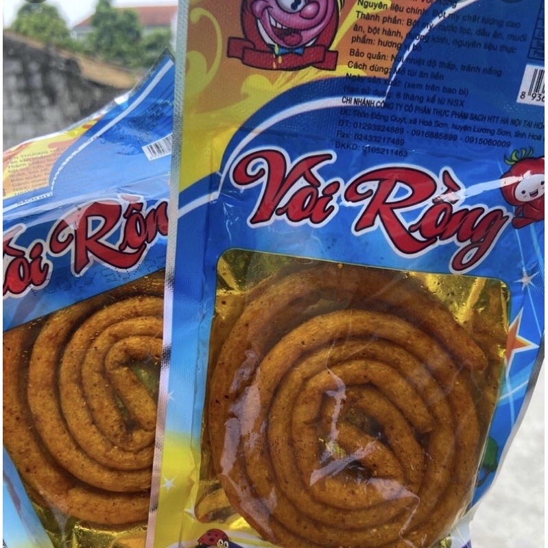 Combo 5 Gói Snack Vòi Rồng Chua Cay