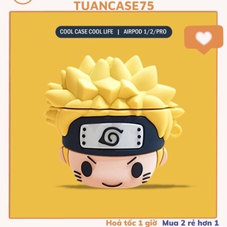 🔥 Case Ap 1/2 & Pro 🔥 Freeship 🔥 VỎ BỌC MODEL  NARUTO VÀ KAKASHI Cho Tai Nghe Không Dây (Bluetooth) - Tuancase75